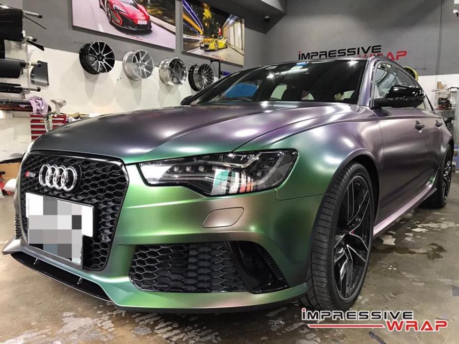  Audi RS6 Avant by Impressive Wrap 2016 года  (фото 3 из 10)